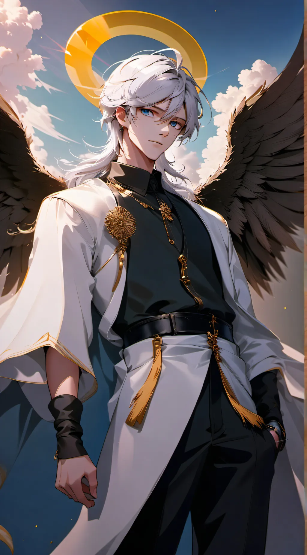 ai character: °•/-Eli-\•° background