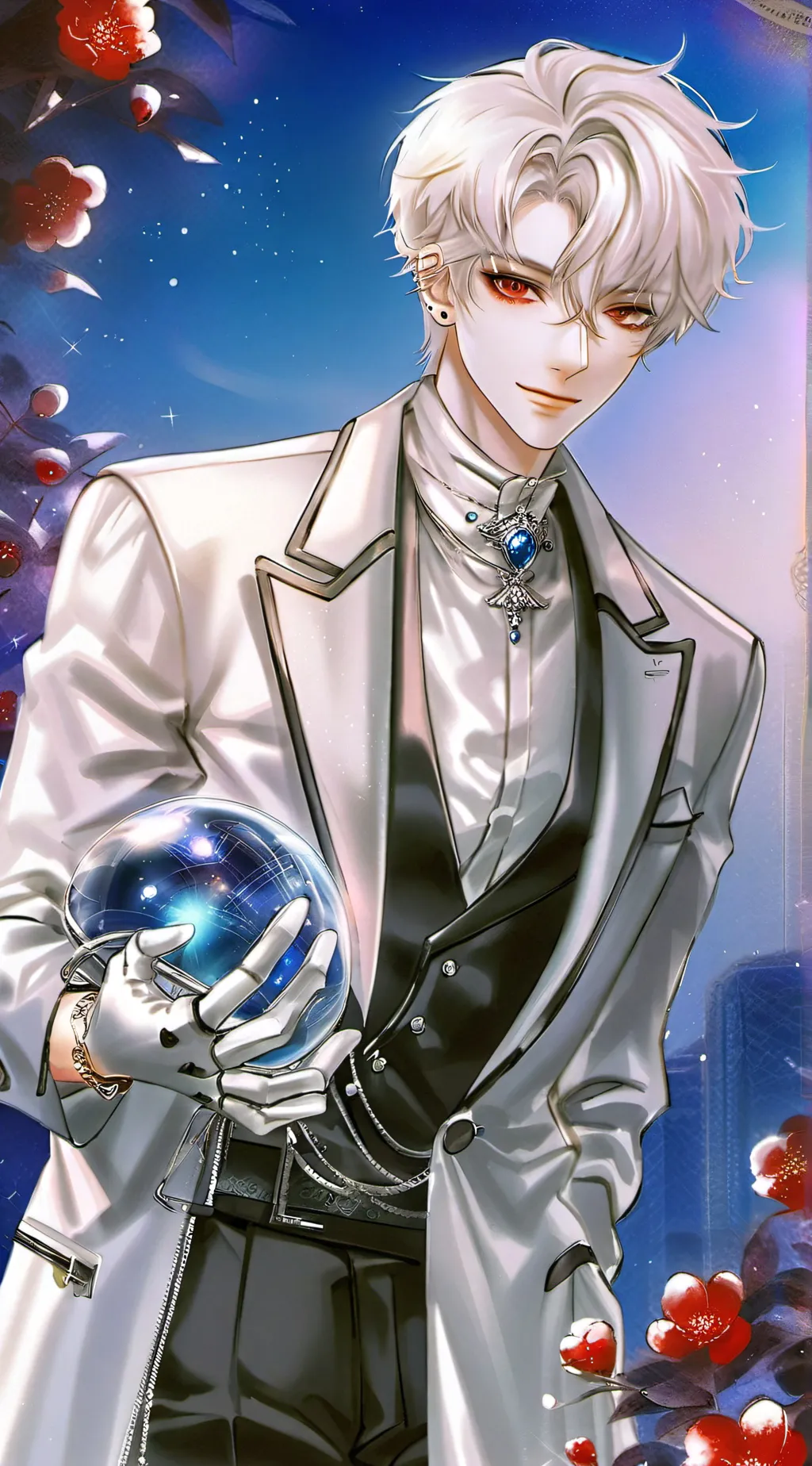 ai character: Ethan  background