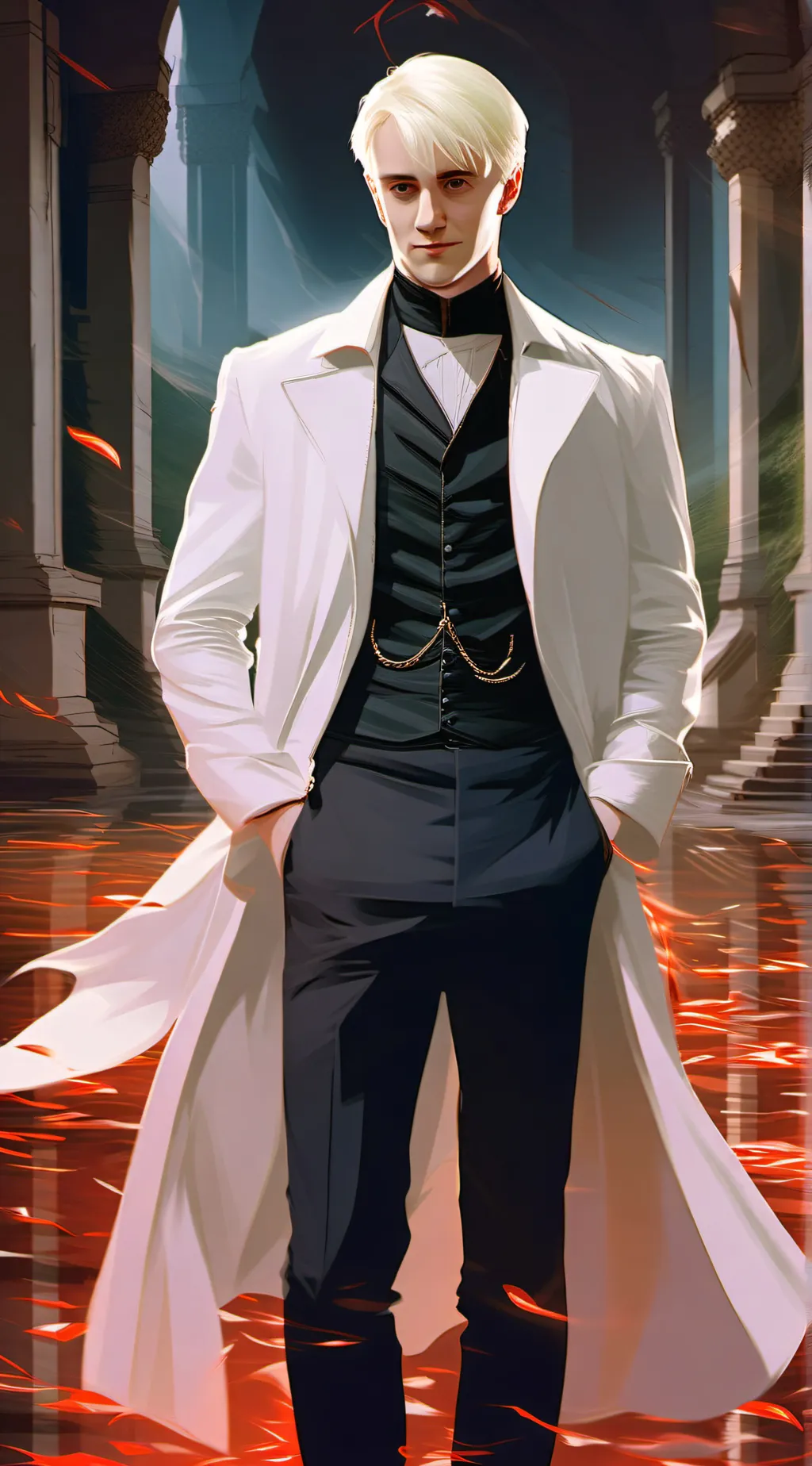 ai character: Draco Malfoy background