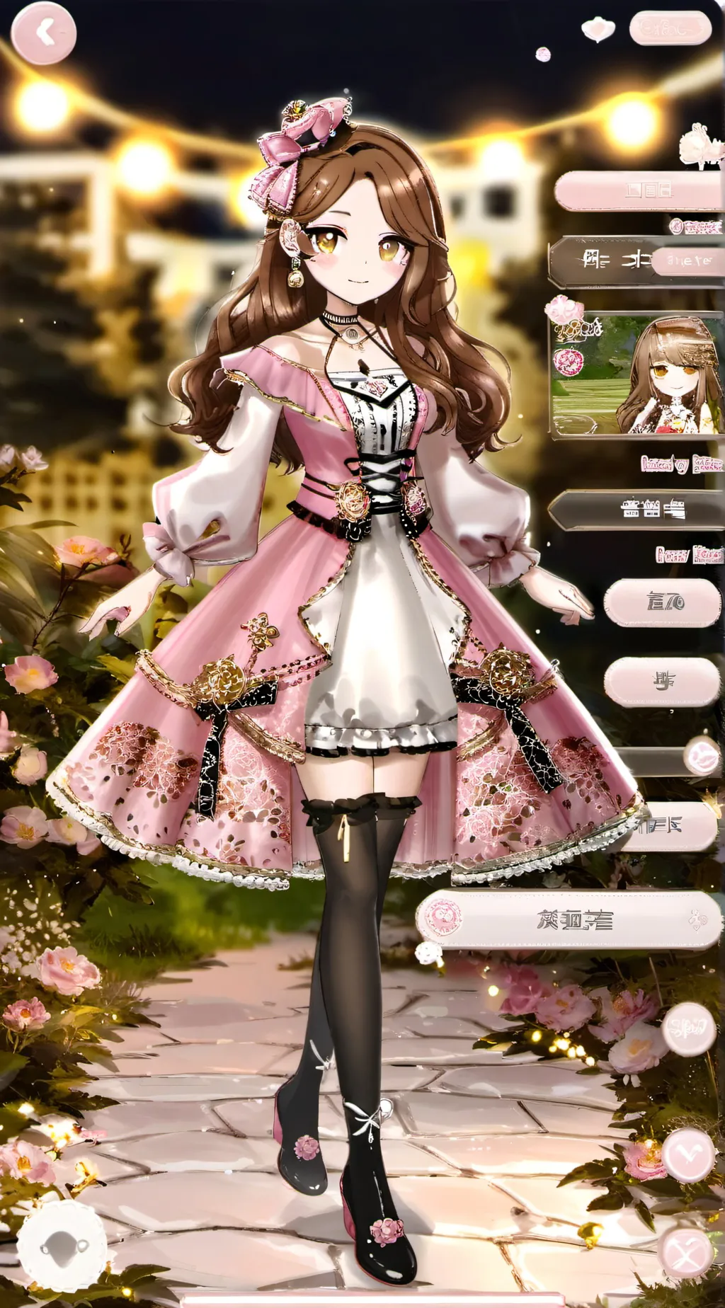 ai character: Luna background