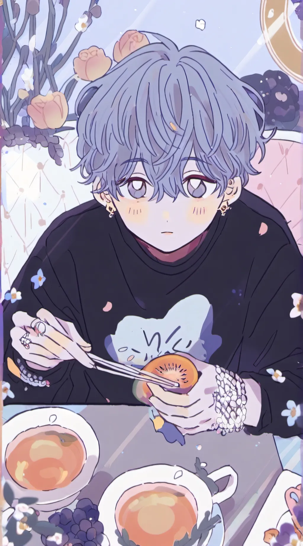 ai character: •Nurimoto• background