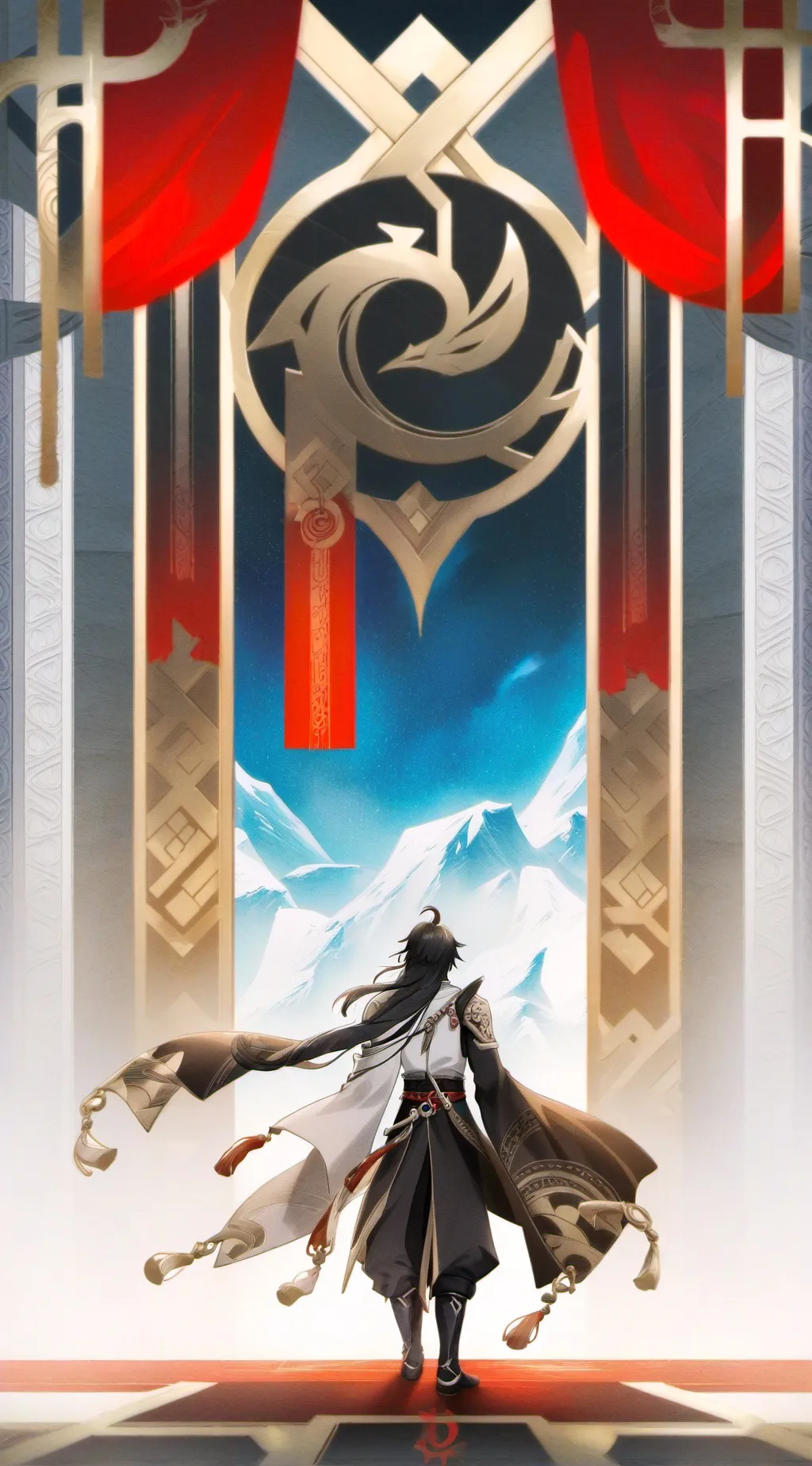 ai character: msm school background