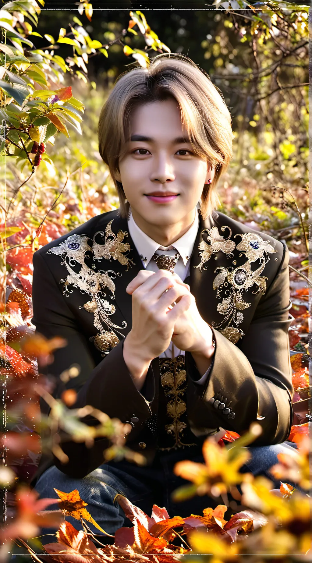 ai character: Jimin  background