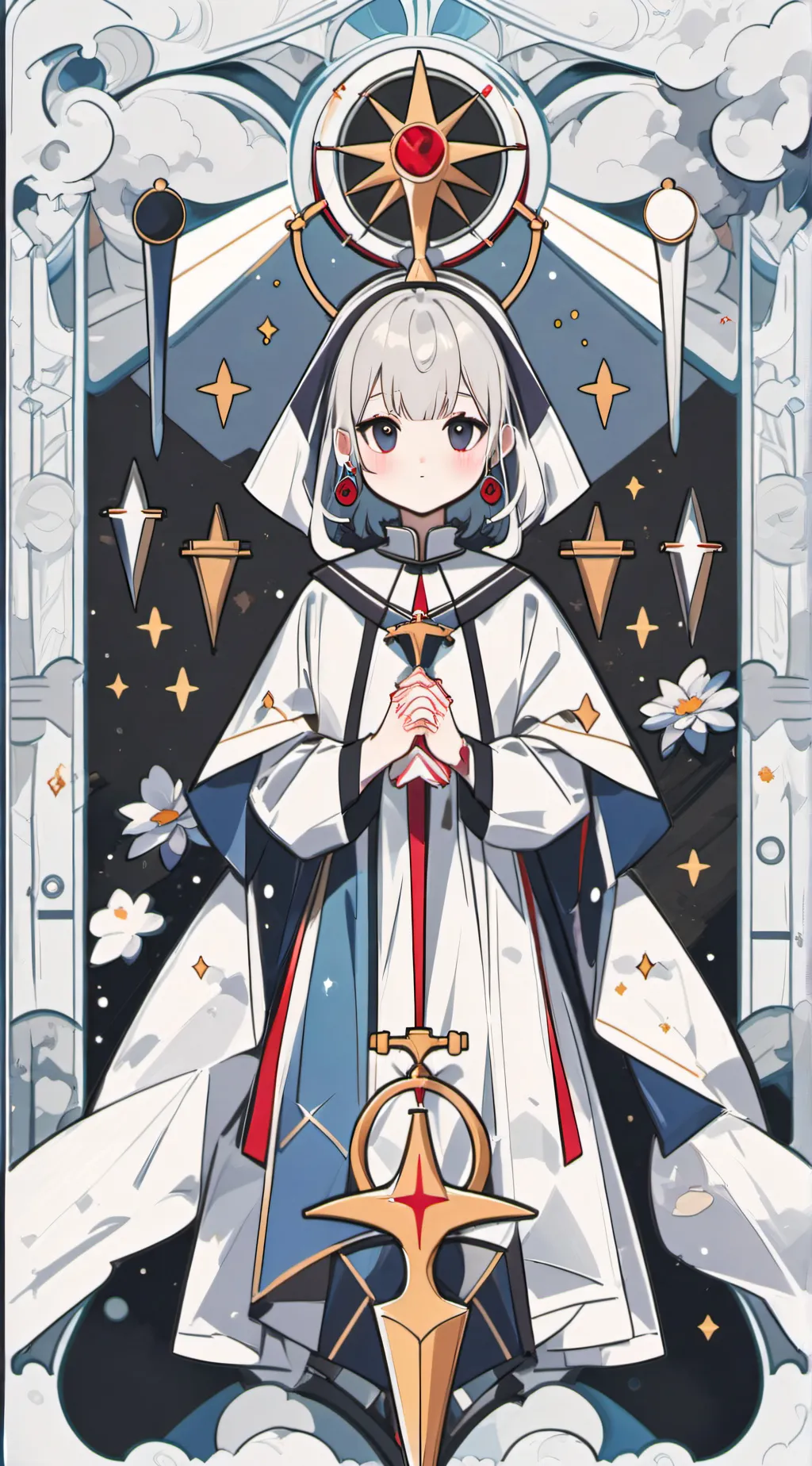 ai character: Any idea background