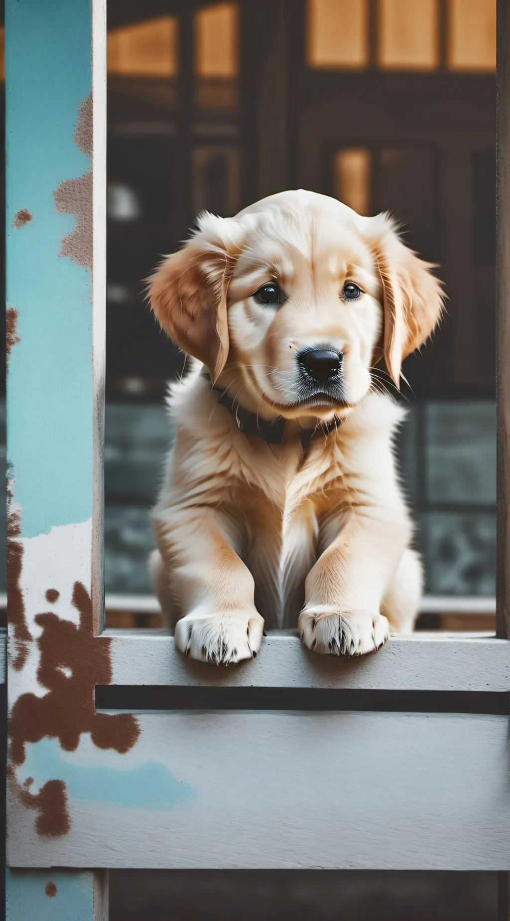 ai character: 🐶 puppy!🐶💖 background