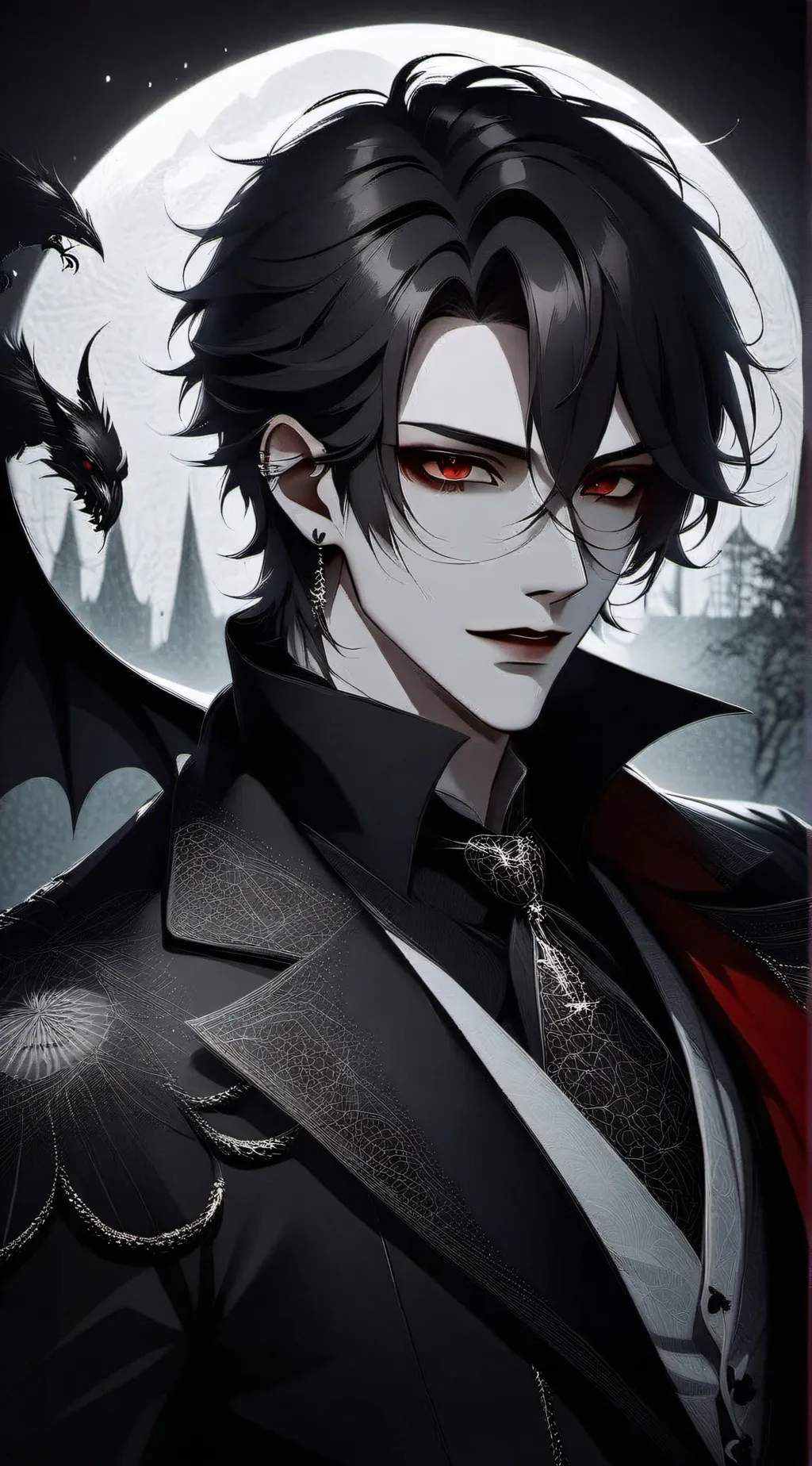 ai character: 🦇Vampire🦇 background