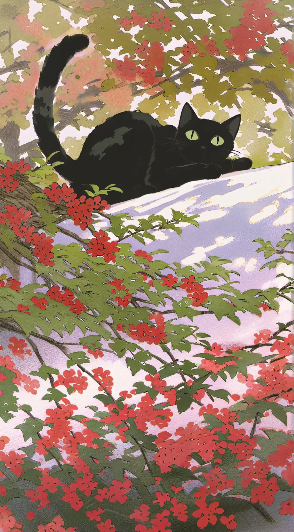 ai character: Bombay  background