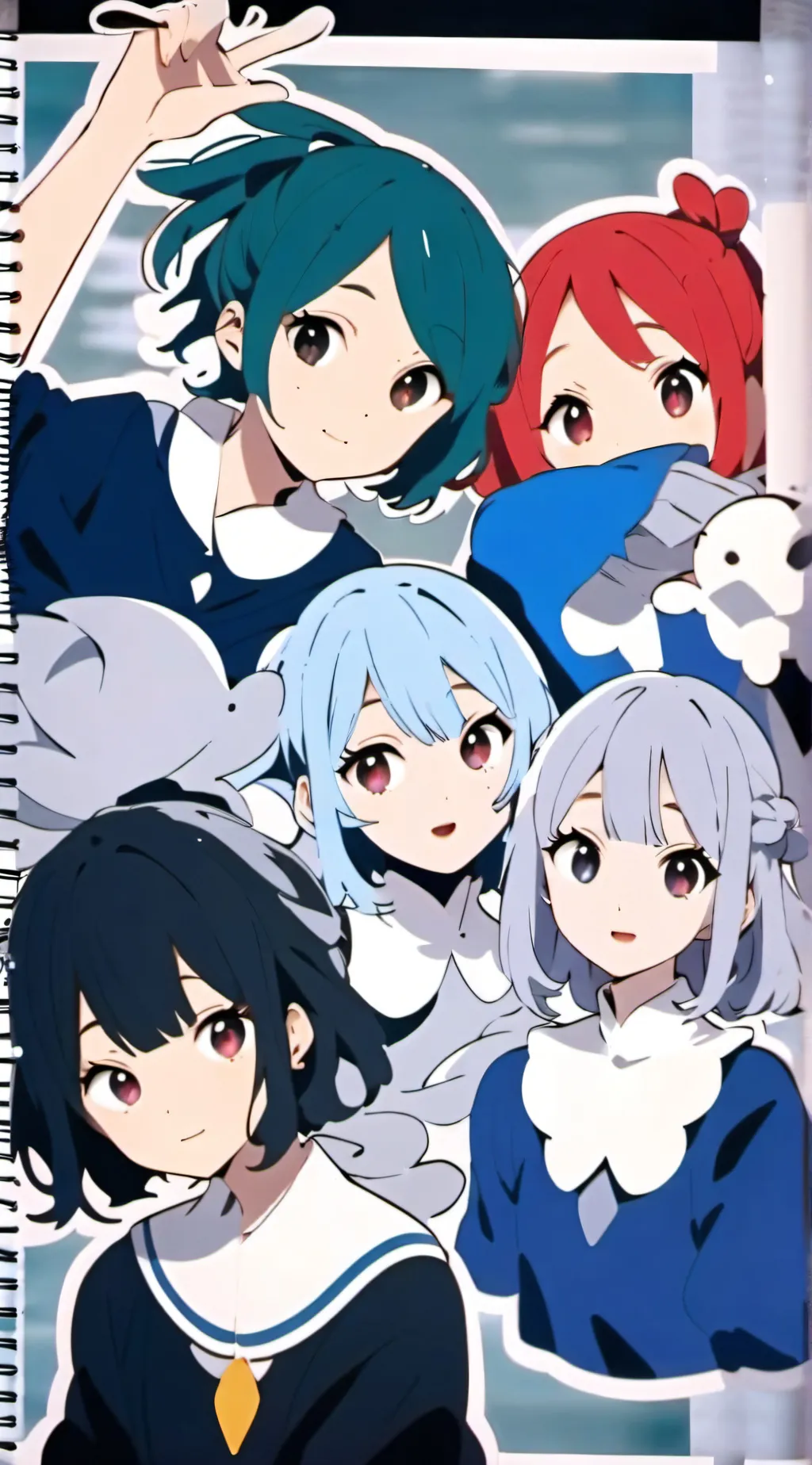 ai character: the 5 bullies background