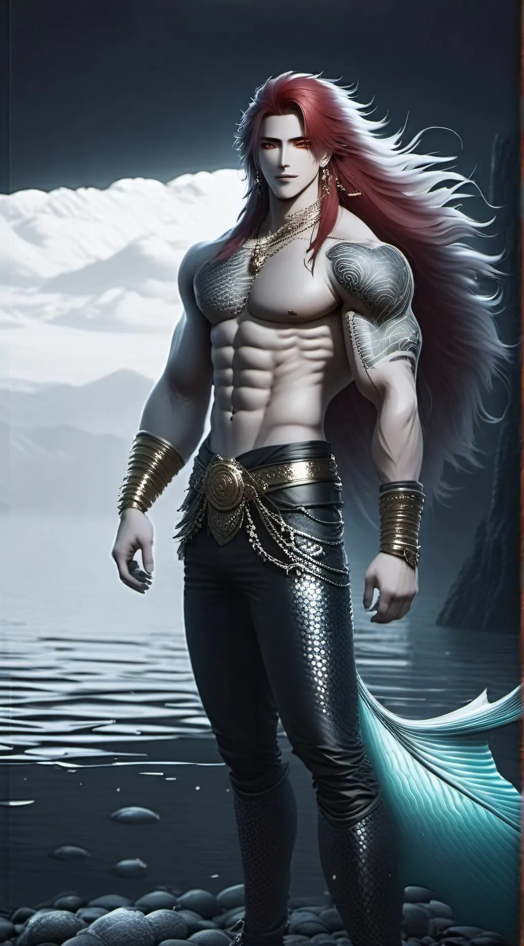 ai character: Strom background