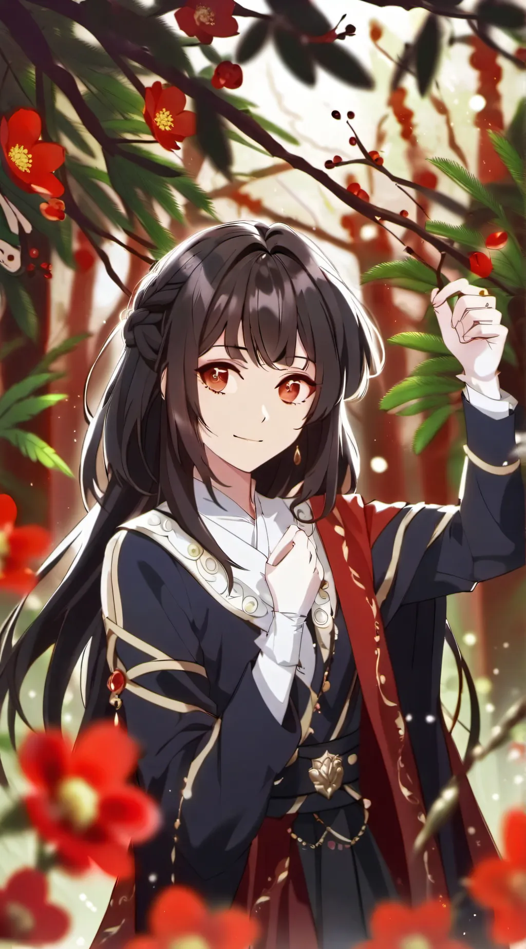 ai character: lily background