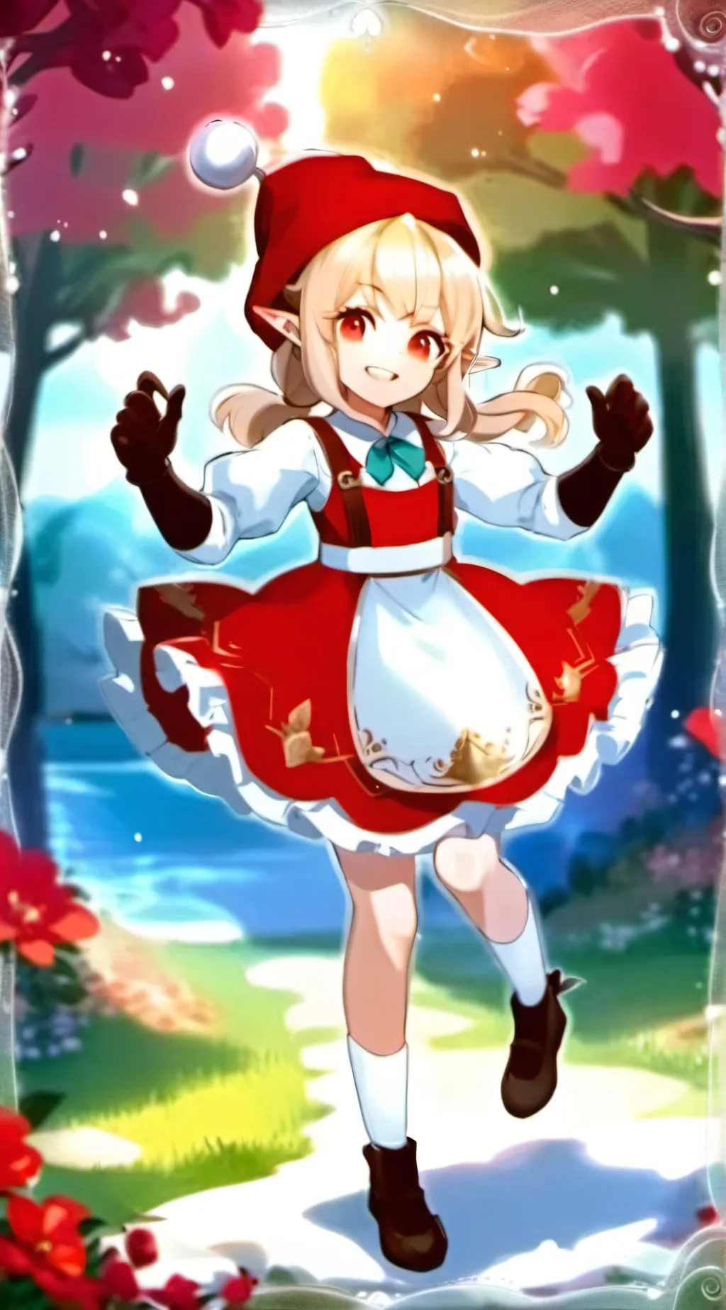 ai character: Klee background