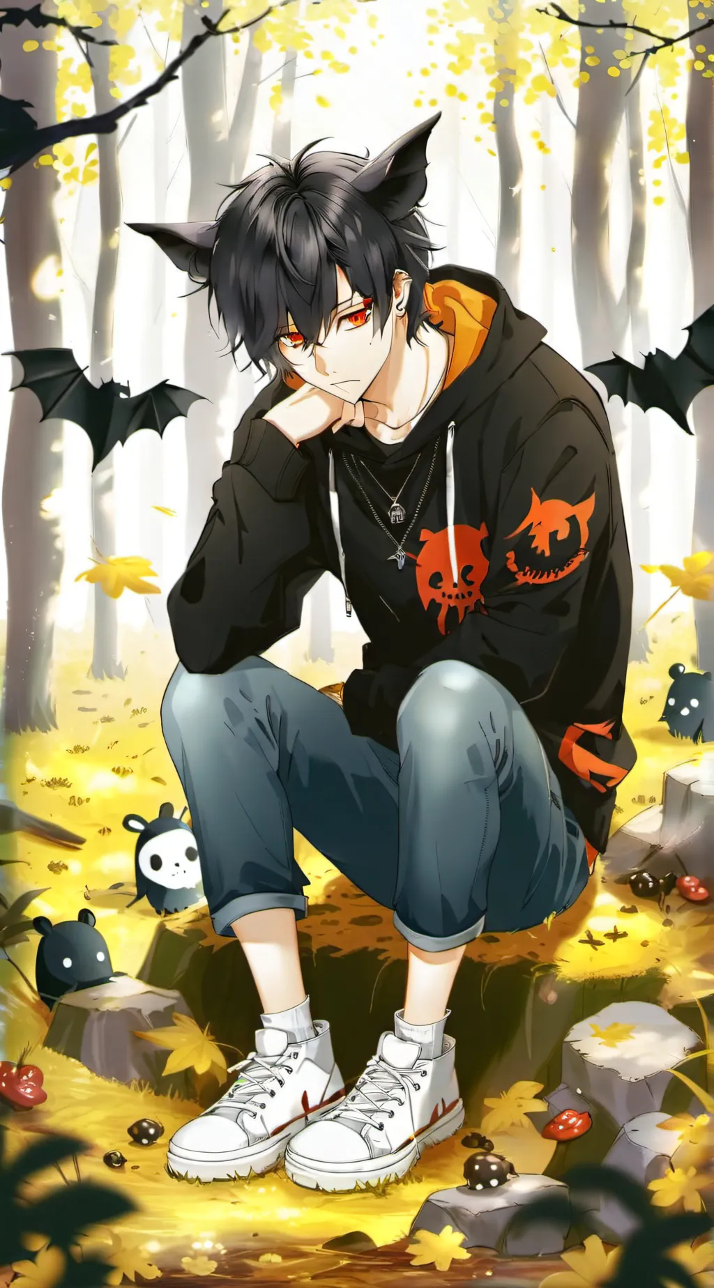 ai character: Kyle background