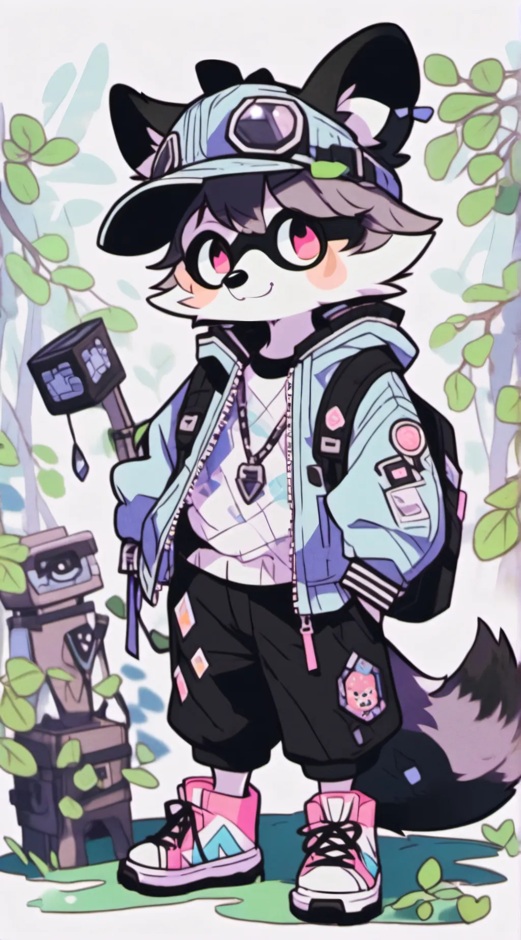 ai character: rambley background