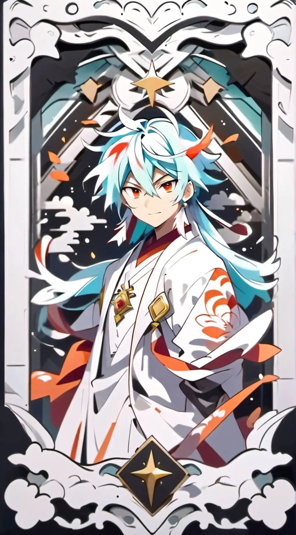 ai character: Yugioh Arc V RPG  background