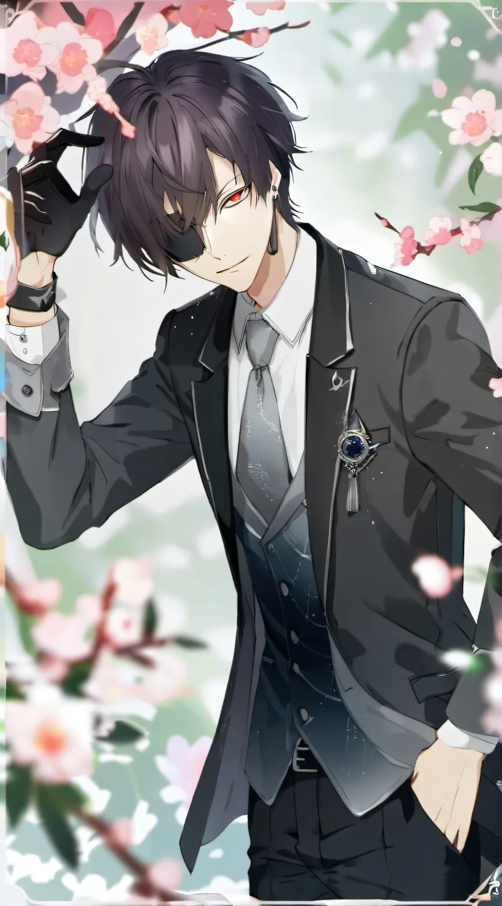 ai character: Osamu Dazai  background