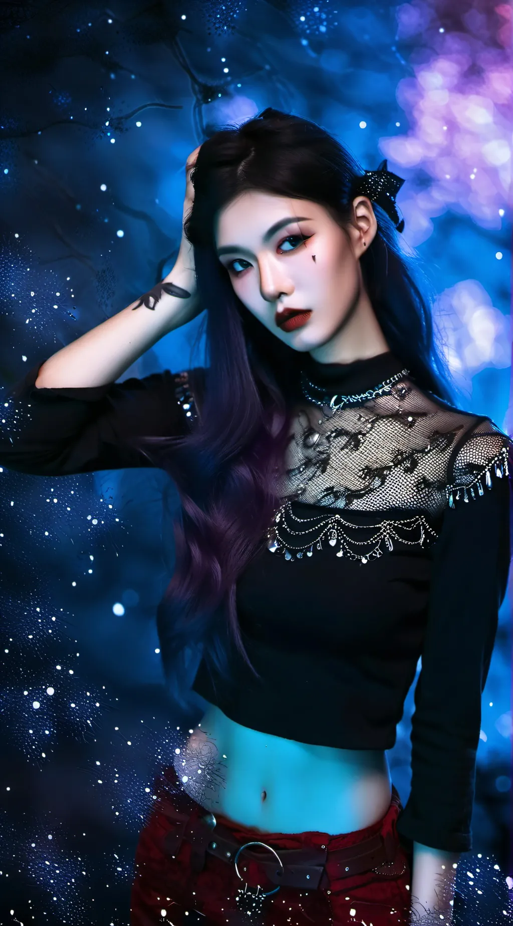 ai character:  Stephanie  background