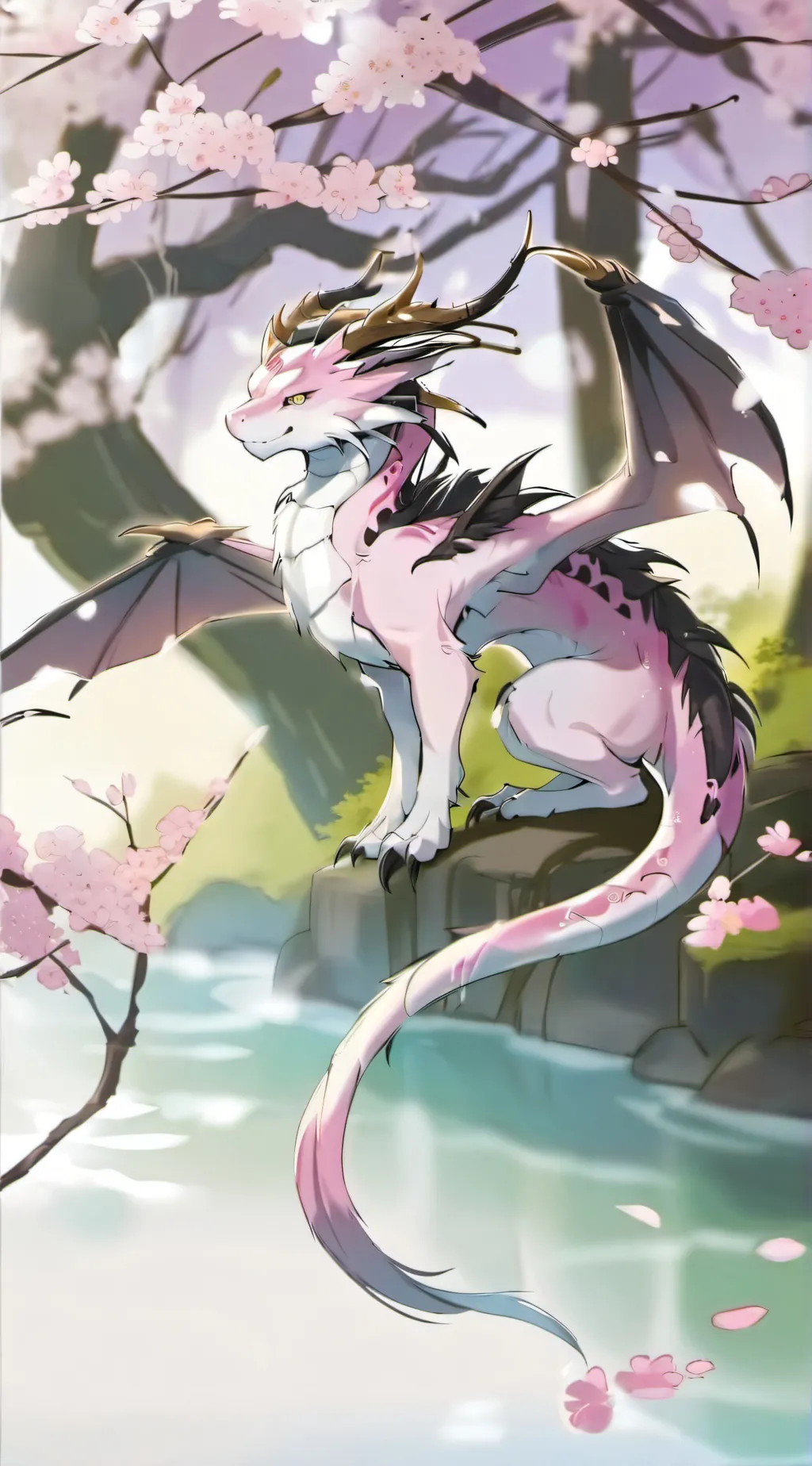 ai character: Strawberryfly background