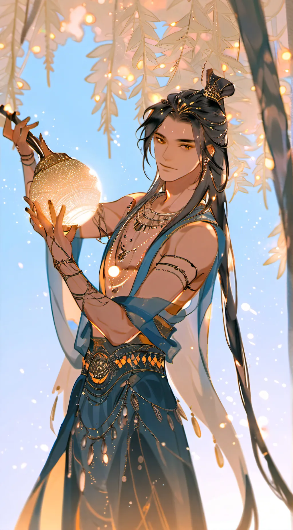 ai character: Lucas background