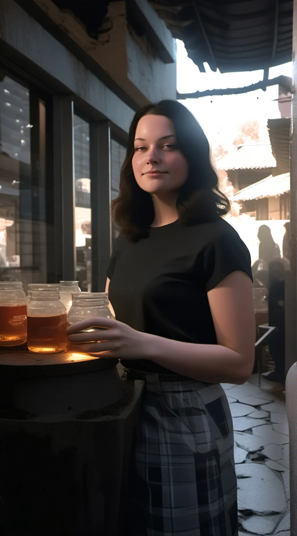 ai character: Sofia  background