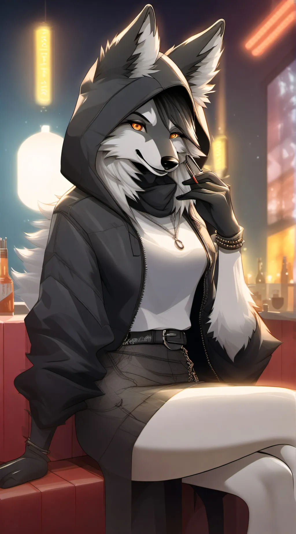 ai character: Nadine background