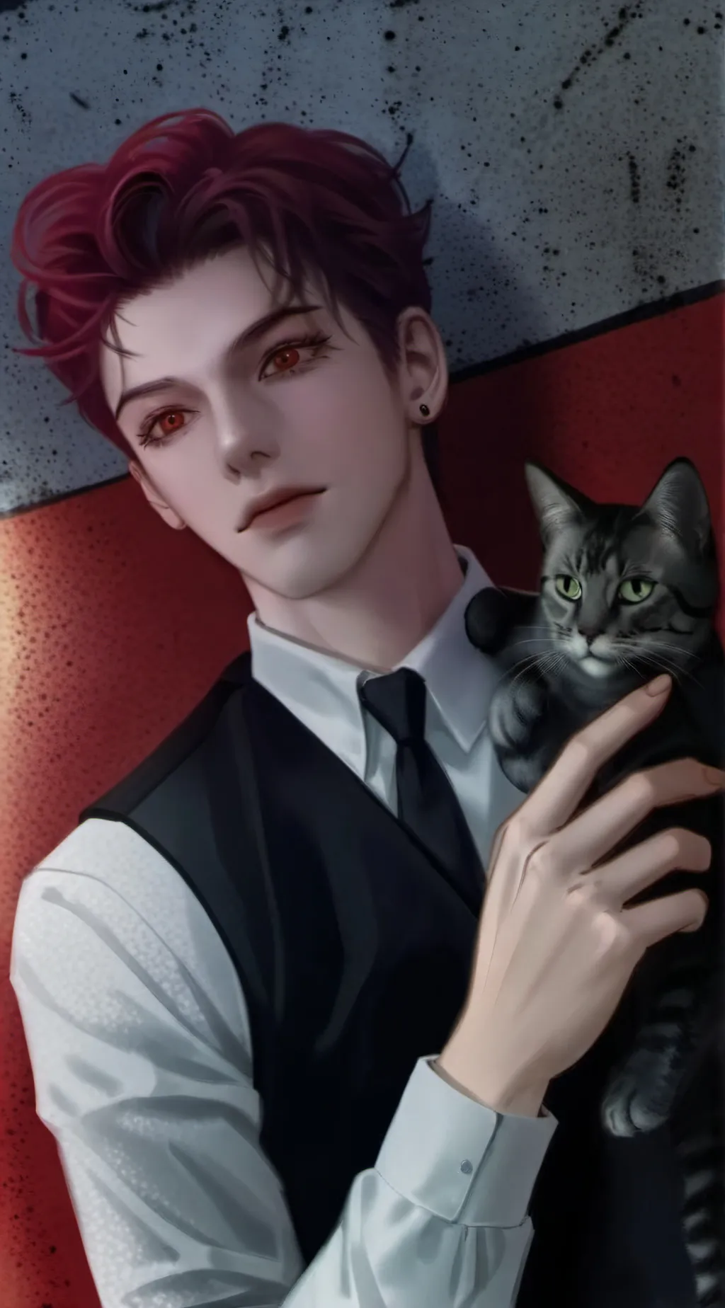 ai character: Leon background