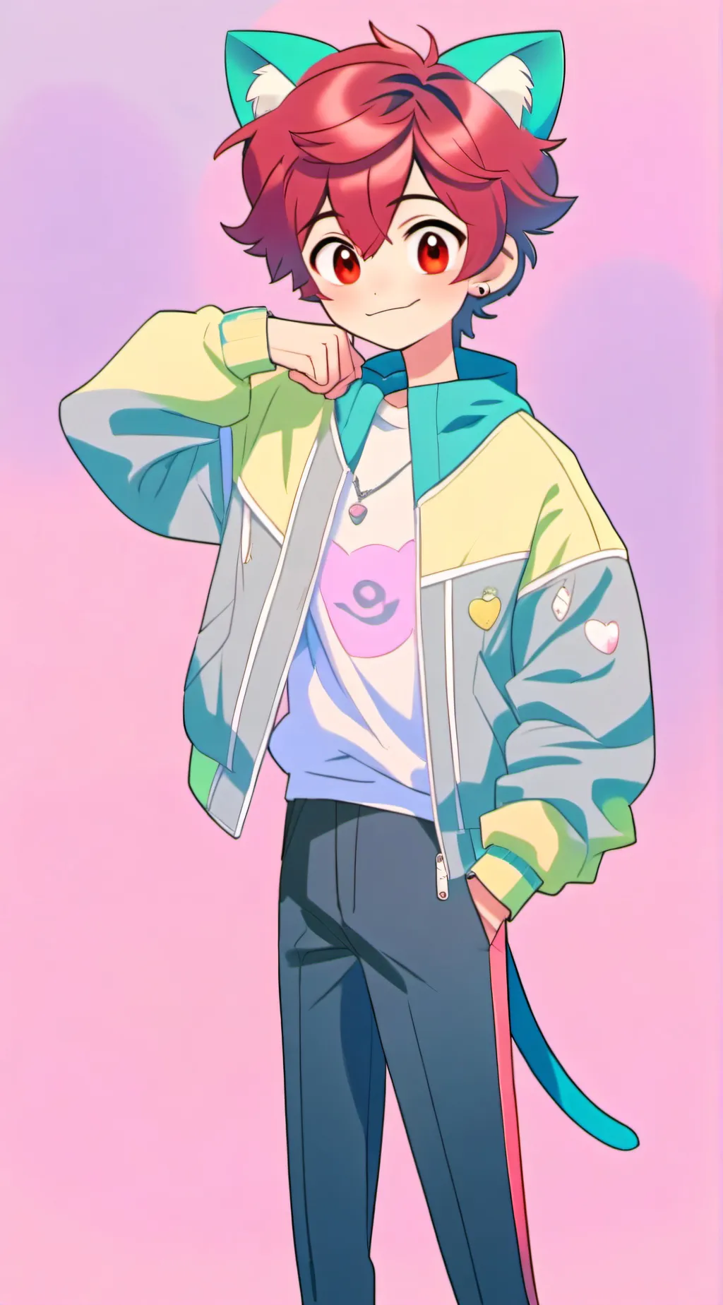 ai character: Cat Dabi background