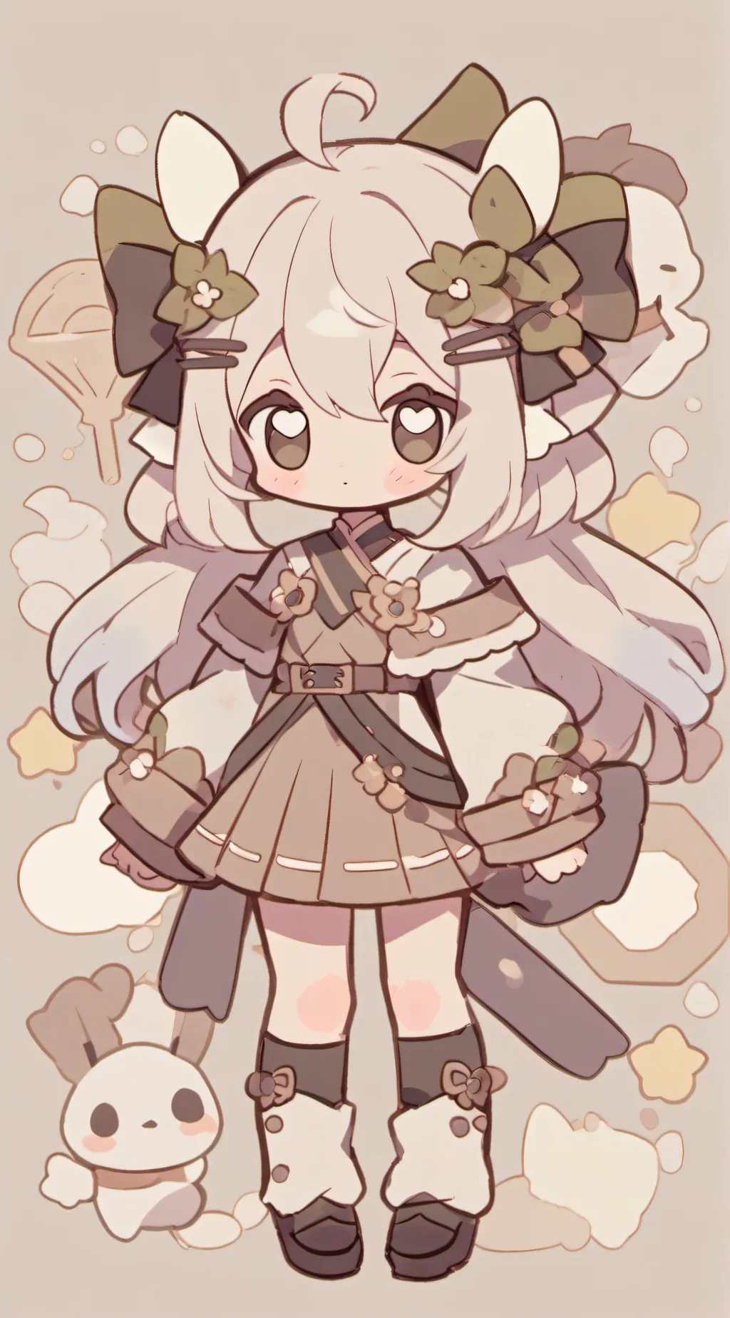 ai character: new student! background