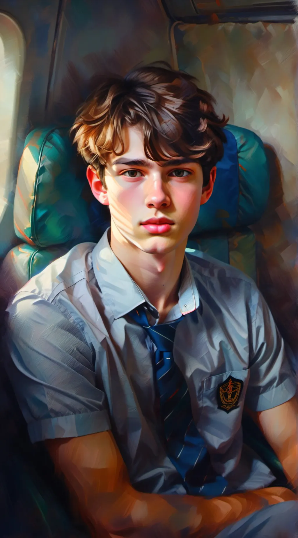 ai character: FINLEY MORRIS  background