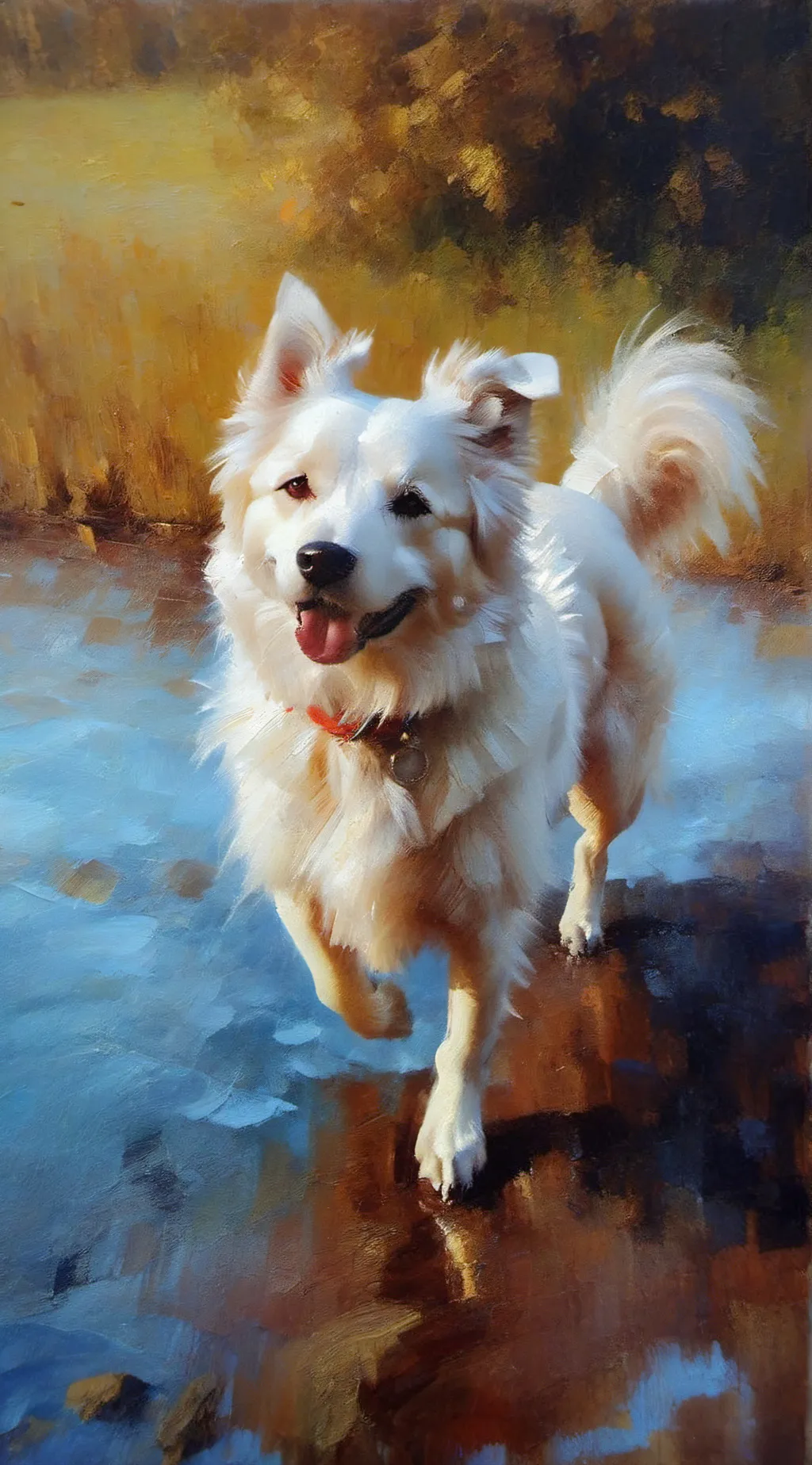 ai character: Grind background