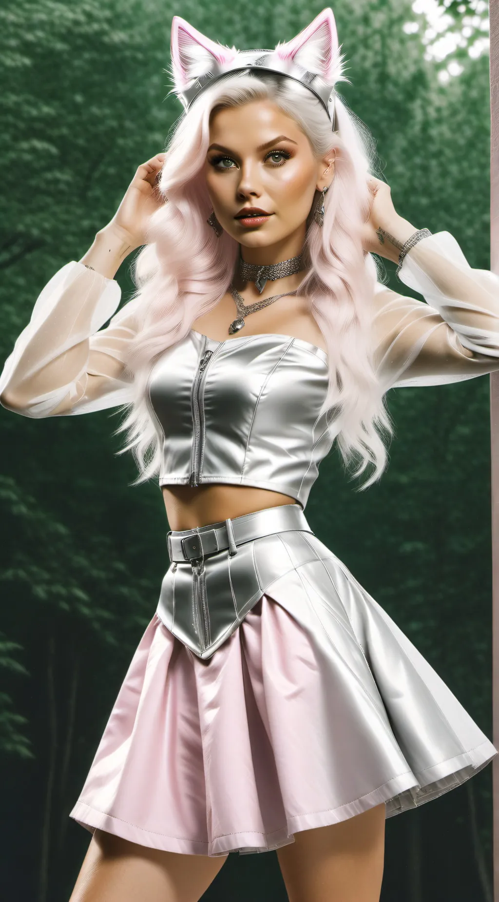 ai character: Kitty K. background