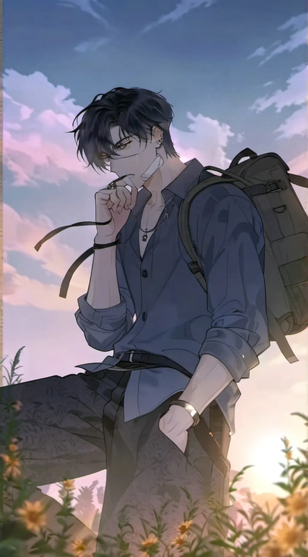 ai character: Xander background