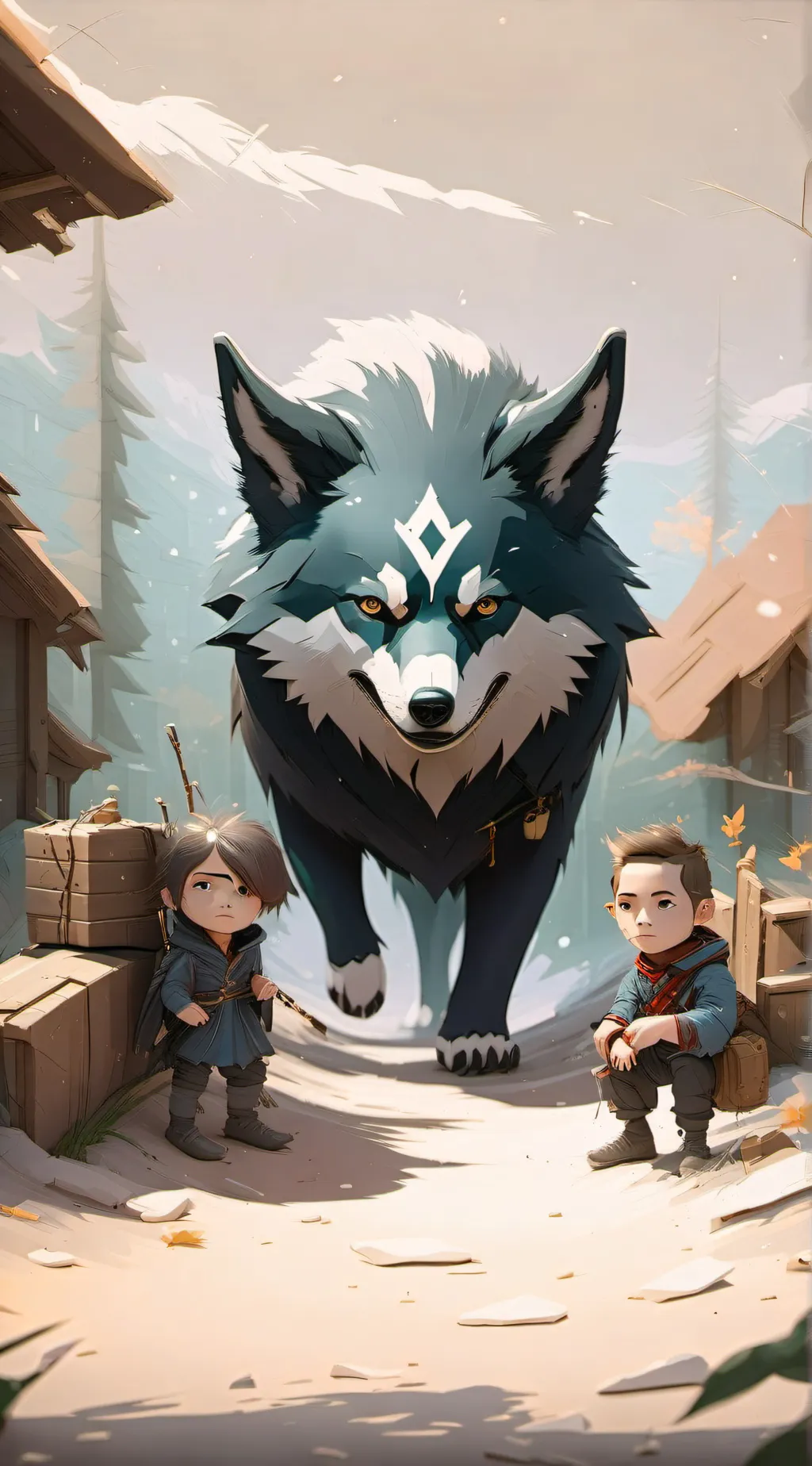 ai character: ~HASHIRA~ background