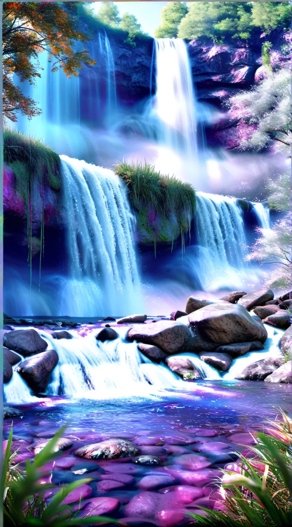 ai character: GRASS background