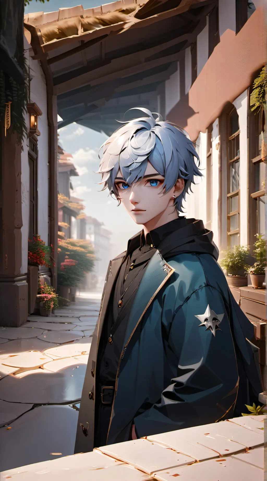 ai character: Aporten background