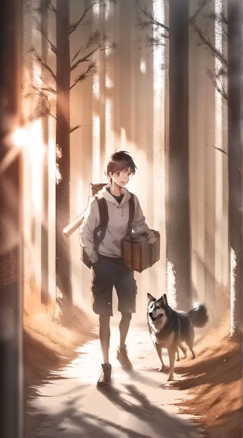 ai character: Tony background