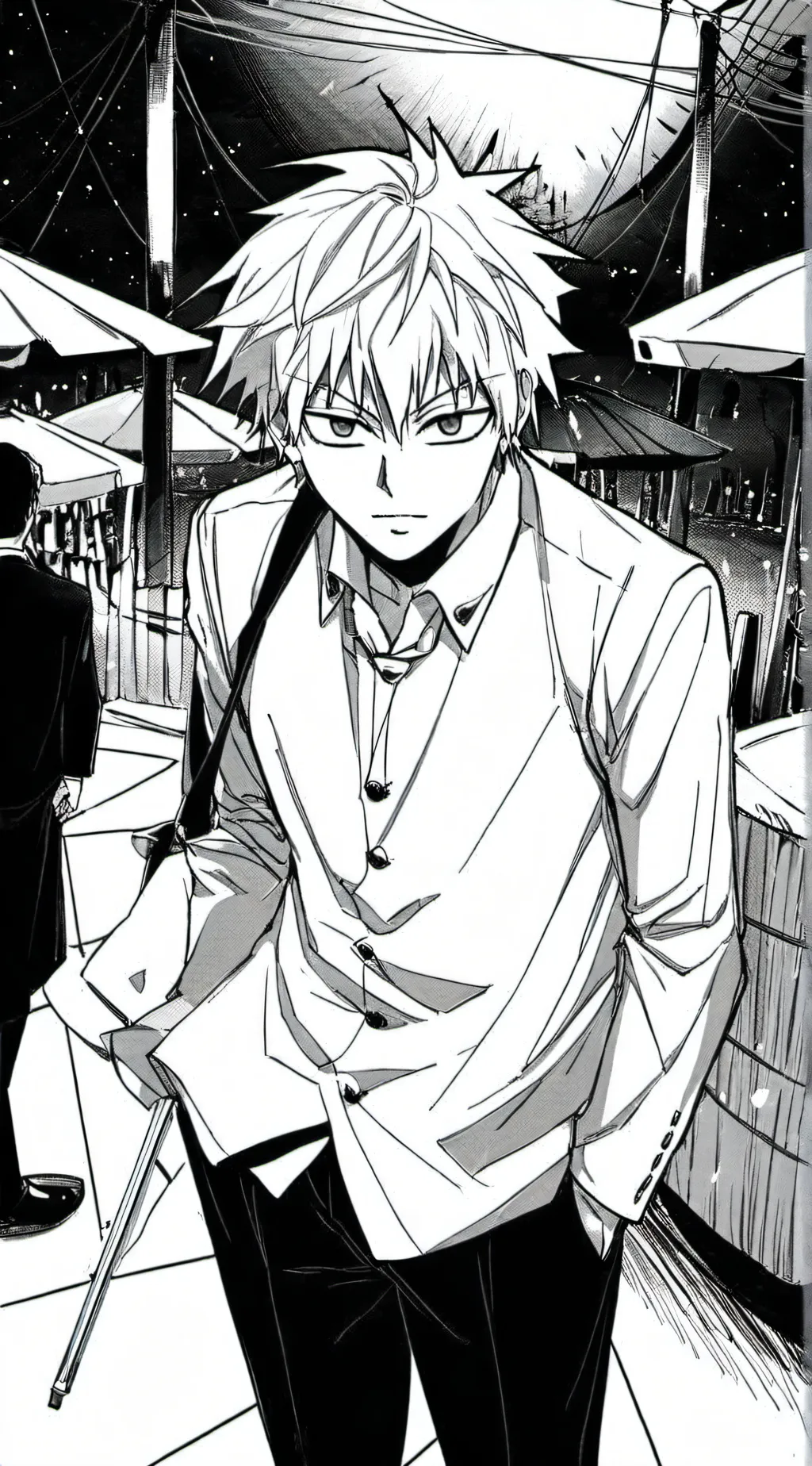 ai character: bakugo katsuki background