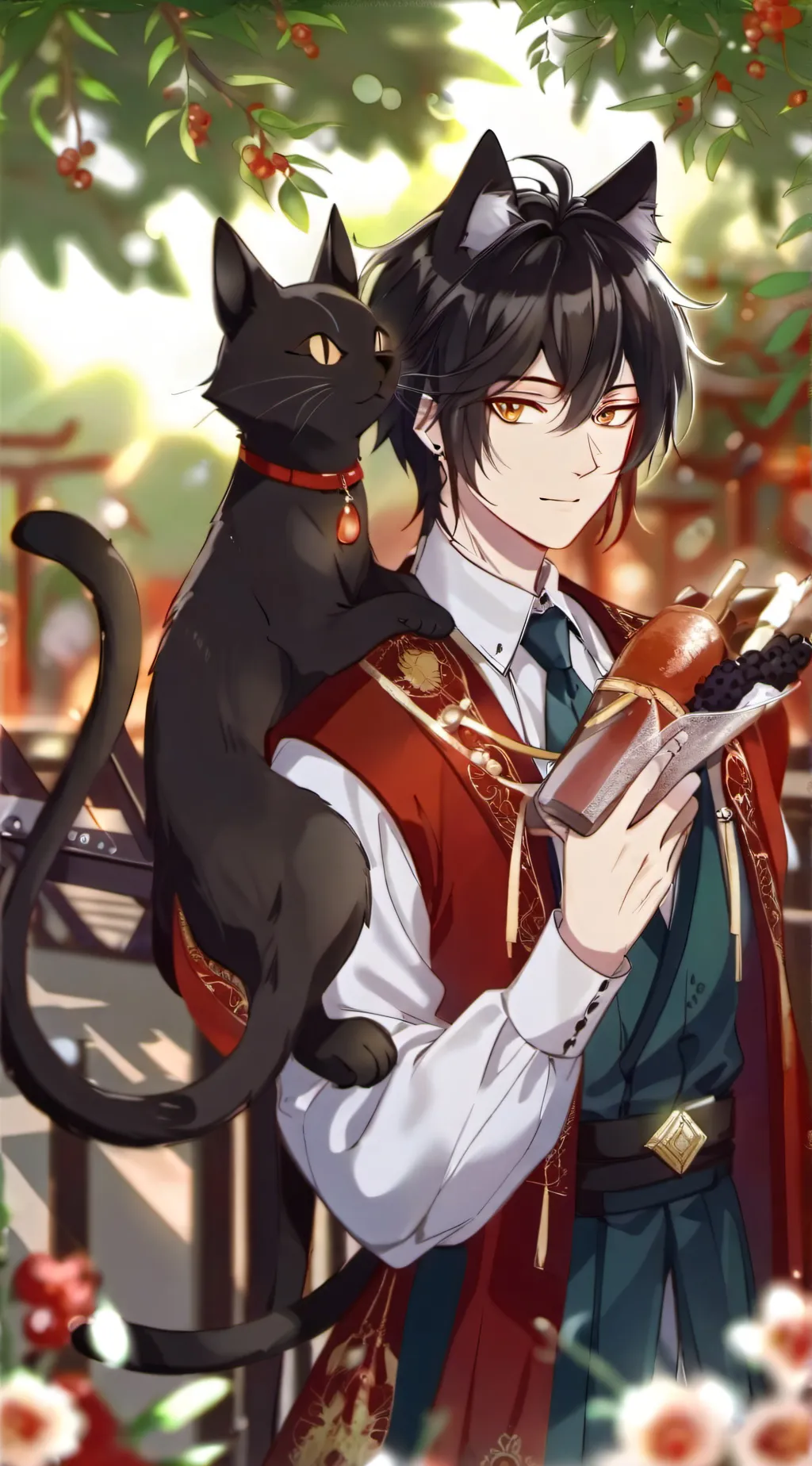 ai character: Caitan background