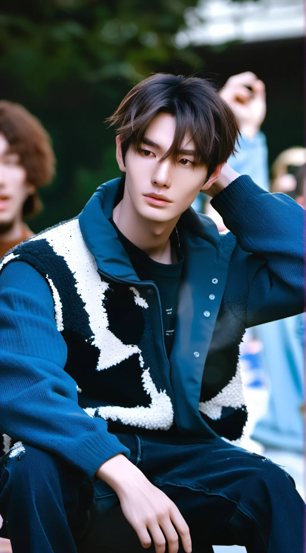 ai character: Enhypen  background