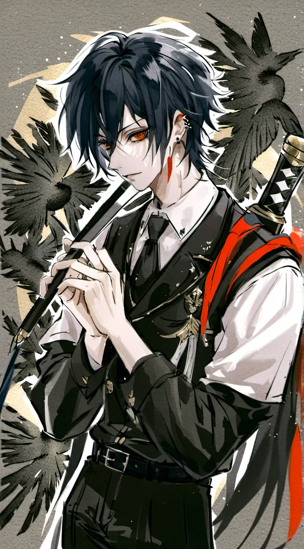 ai character: giyuu background