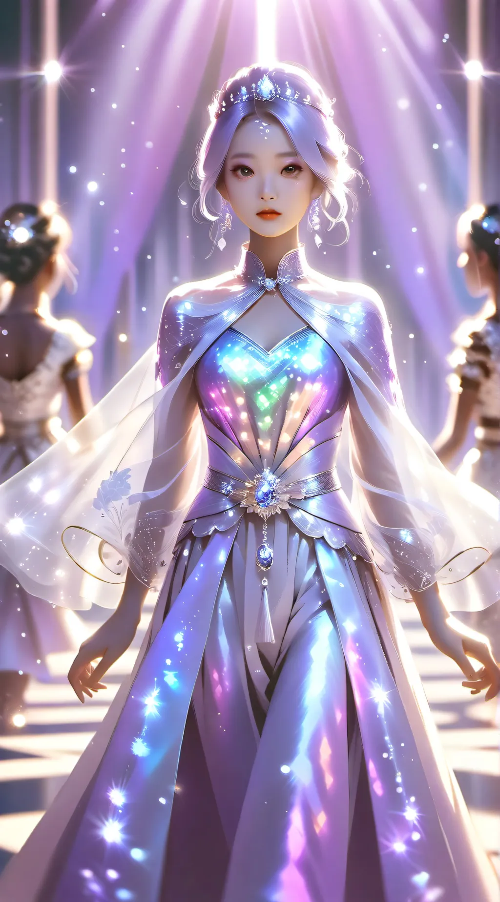 ai character: leah background