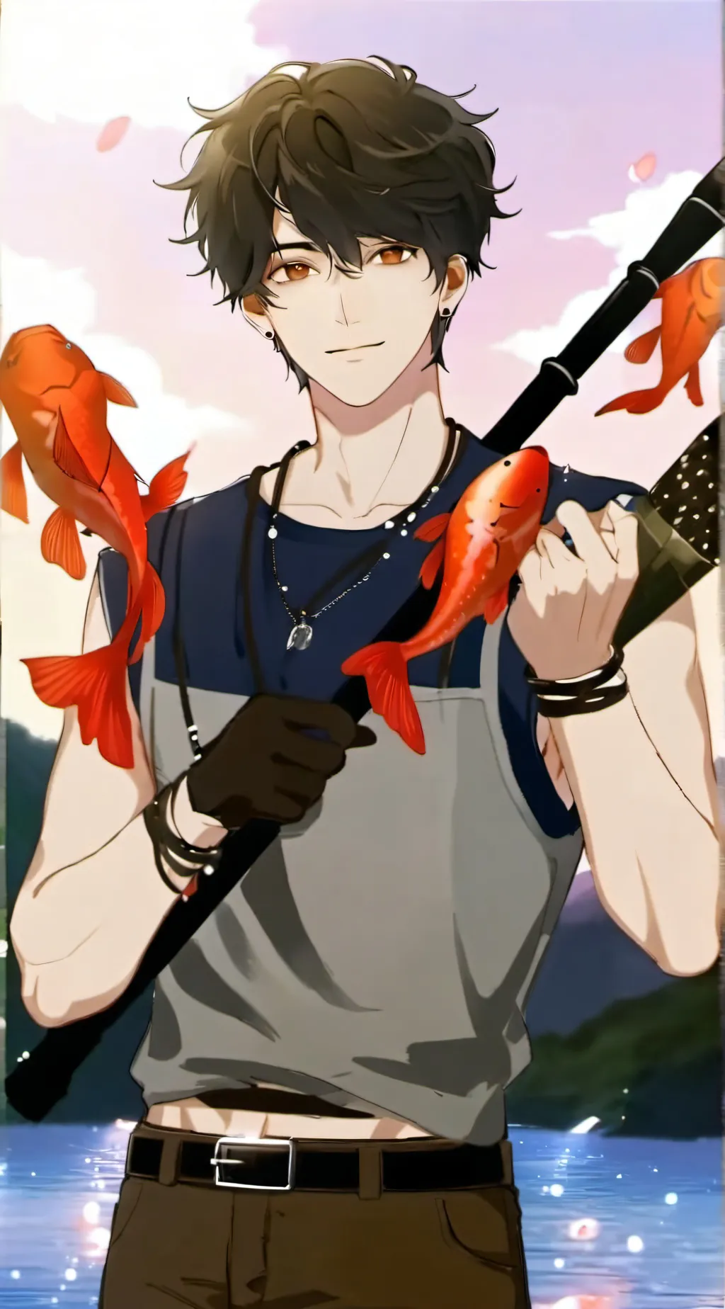 ai character: Tatashi background