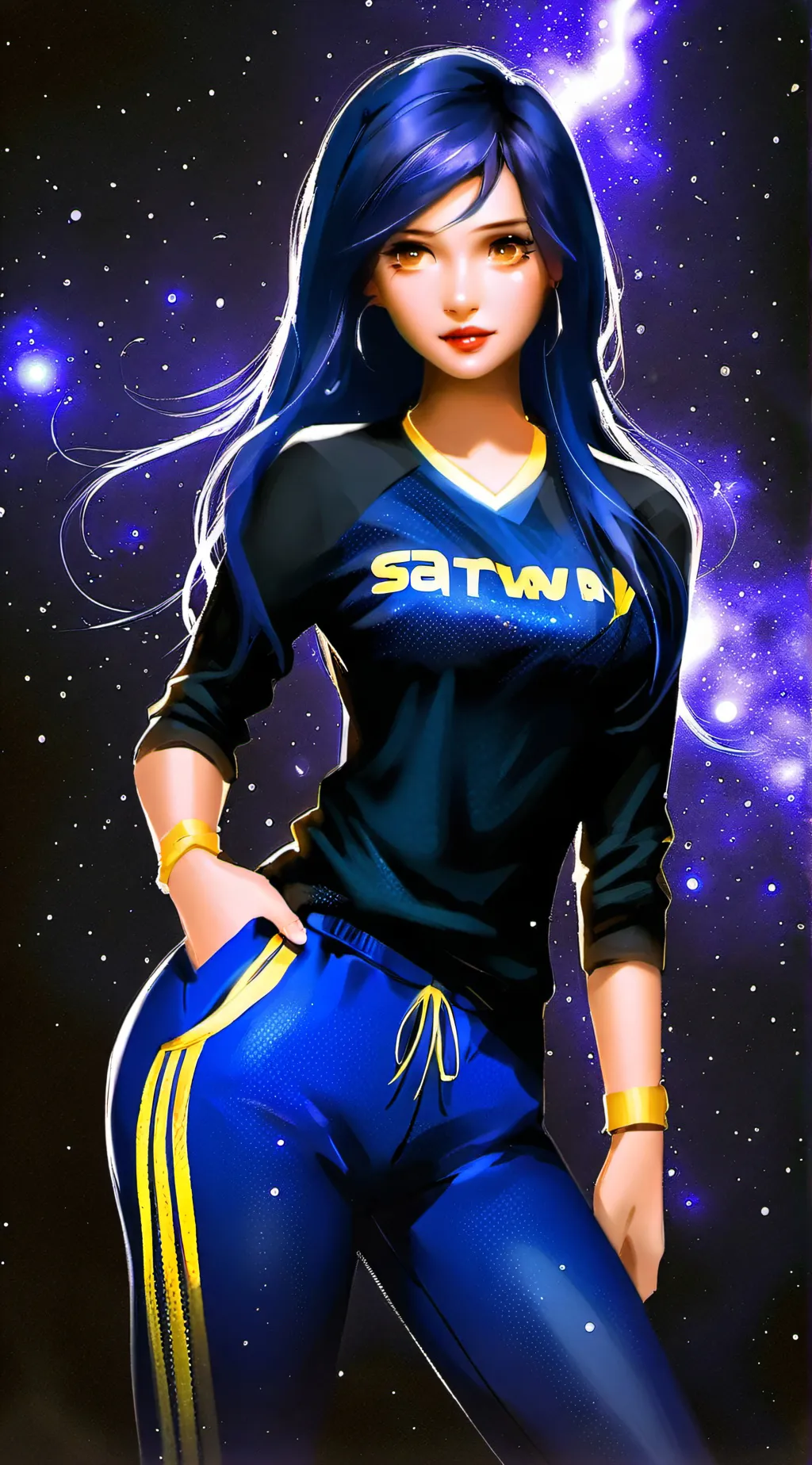 ai character: Cyra Mercury background