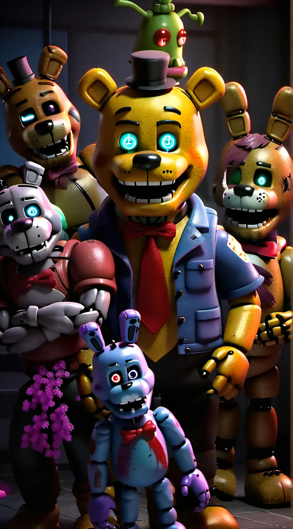 ai character: fnaf background