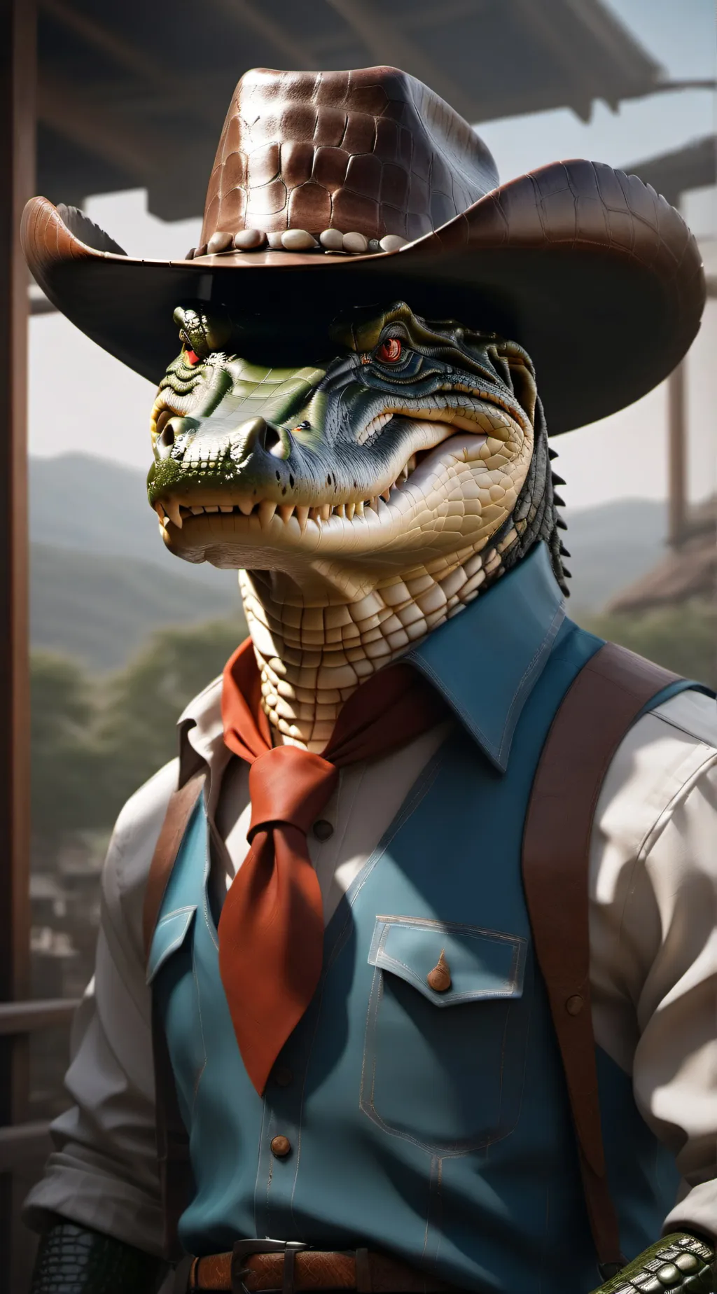 ai character: Larry  background