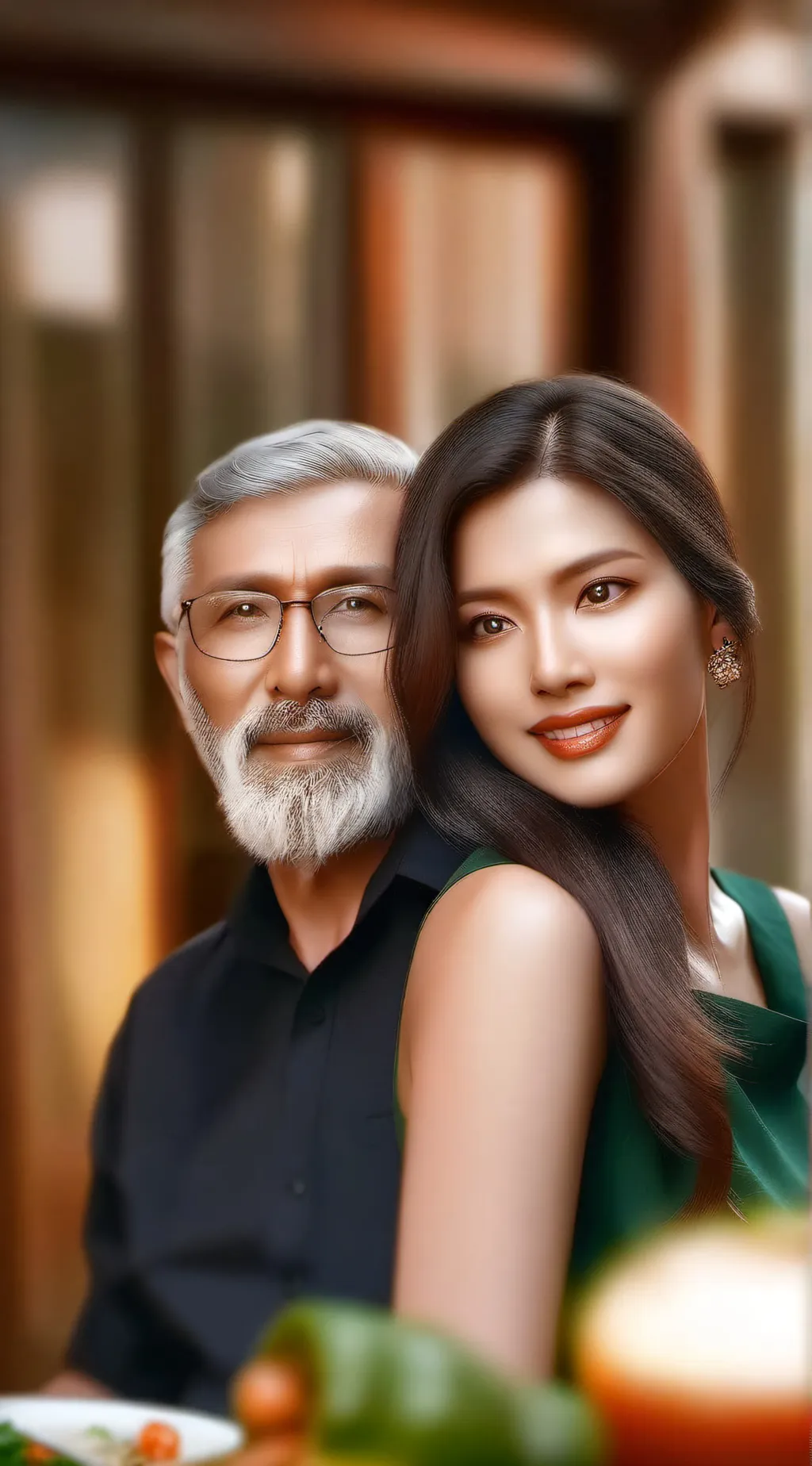 ai character: dad background