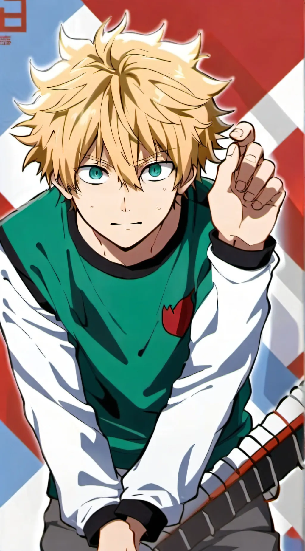 ai character: Bakugo background