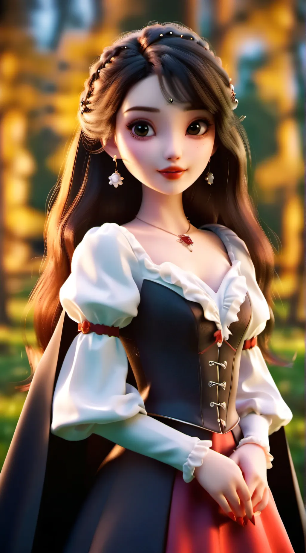 ai character: Victoria fang background