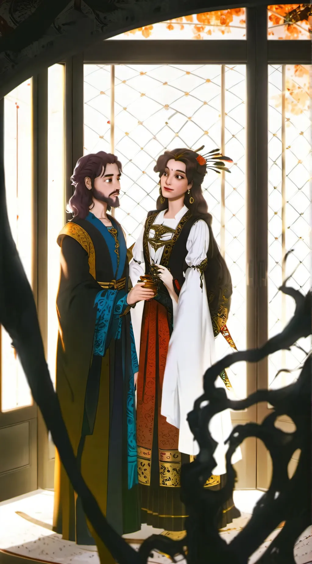 ai character: Salome And Zebedee background