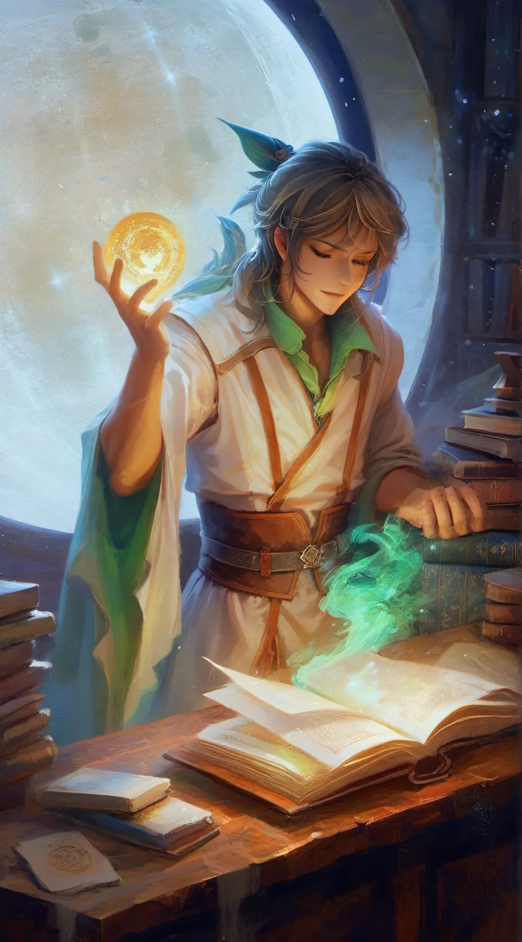 ai character: Alexander background