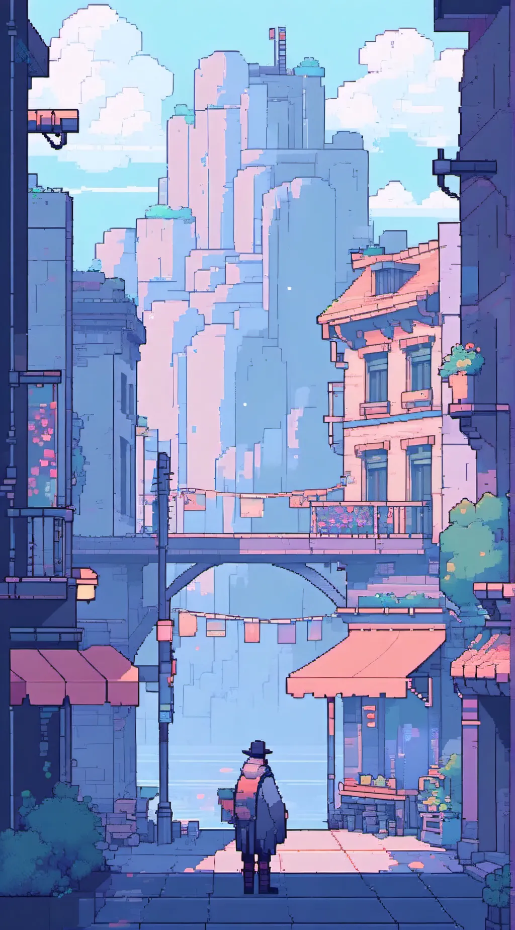 ai character: ~ talkie idea ~ background